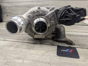 2022-2026 BMW M2 White Turbocharger with Exhaust Manifold (Used OEM)