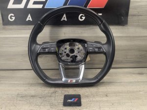 2018-2020 Audi SQ5 3-Spoke Leather Sport Steering Wheel (Used OEM)