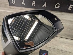 2018-2025 Audi SQ5 Silver Right Side View Door Mirror Assembly (Used OEM)