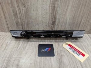 2016-2022 BMW 750i Black Radio and A/C Control Panel with Ceramic Buttons (Used OEM)