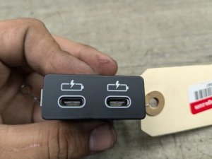 2017-2023 BMW 528i White Dual USB-C Port (Used OEM)