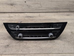 2019-2024 BMW X4 Blue Radio and Climate Control Panel (Used OEM)
