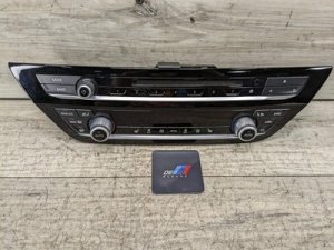 2017-2019 BMW 530i AC Switch Heater Control Panel Radio Media Buttons (Used OEM)