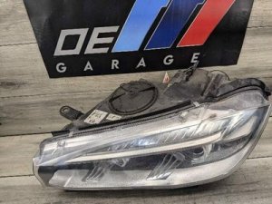  BMW X5 m White Adaptive Xenon Headlight Assembly, Left (Used OEM)