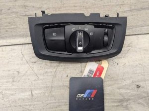 2015-2019 BMW X6 Black Dash Headlight Headlamp Switch (Used OEM)