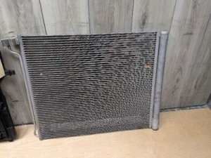  BMW X5 m White Auxiliary Radiator for Intercooler (Used OEM)