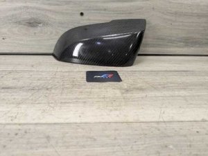2014-2020 BMW M4 Black M Performance Carbon Fiber Mirror Cap, Left (Used OEM)