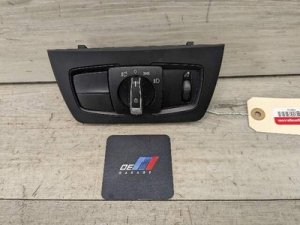 2014-2021 BMW M2 Black Headlight Switch Control Panel (Used OEM)