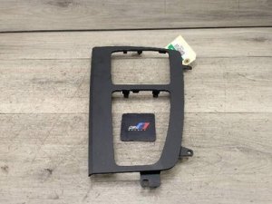 2018-2020 Audi SQ5 Black Center Console Shifter Cover Panel Trim (Used OEM)