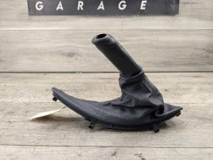 2014-2020 BMW M4 Black Leather Handbrake Lever Cover (Used OEM)