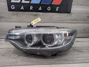 2015-2017 BMW M4 Gray Left Driver Side Adaptive Bi-Xenon Headlight Assembly (Used OEM)