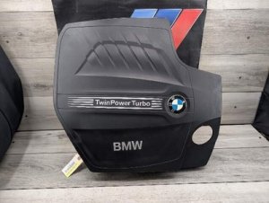 2014-2016 BMW 435i Gray Engine Cover (Used OEM)