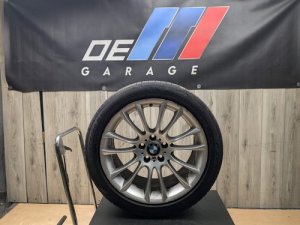 2010-2017 BMW 528i Rear Rim Wheel M V-Spoke Style 302 (Used OEM)