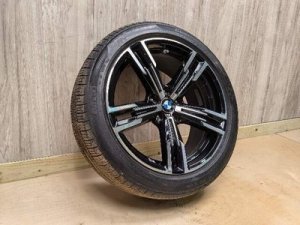 2021-2026 BMW 428i Gray 18x7.5 ET25 Double Spoke Style 848M Alloy Wheel (Used OEM)