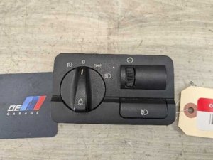 1999-2000 BMW 328i Black Headlight Switch Assembly (Used OEM)