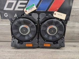2012-2019 BMW M3 Brown Harman Kardon Underseat Subwoofer Set (Used OEM)