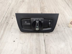 2014-2020 BMW 435i xDrive Silver Headlight Switch (Used OEM)