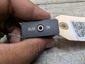 OEM Audio AUX-IN Socket for 2003-2015 BMW 5-Series, 7-Series, X5 (OEM)
