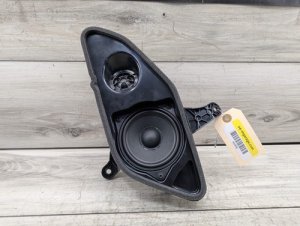 2019-2025 BMW X7 D-Pillar Speaker Mount with Mid-Range Speaker and Tweeter (Used OEM)