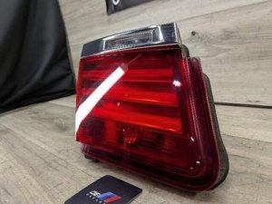 2013-2015 BMW Alpina B7 Black Rear Left Inner Trunk Lid Tail Light (Used OEM)