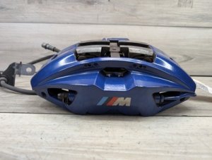 2022 BMW M2 Black Brake Caliper Housing Blue Left (Used OEM)