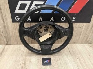 2009-2012 BMW 335i xDrive Black Leather Steering Wheel (Used OEM)