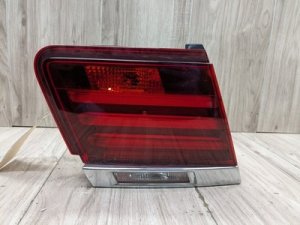 2013-2015 BMW Alpina B7 Black Rear Left Inner Trunk Lid Tail Light (Used OEM)