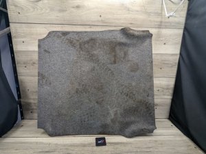 2007-2013 BMW 328i Gray Trunk Floor Mat Carpet Cargo Cover (Used OEM)