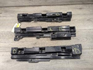 2012-2019 BMW M3 Gray Left Side Skirt Rocker Panel Mounting Bracket Set (Used OEM)