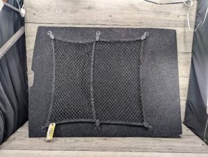 2012-2018 BMW 320i Gray Luggage Compartment Floor Carpet (Used OEM)
