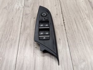 2011-2017 BMW 528i Black Front Left Driver Main Master Power Window Switch (Used OEM)
