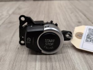 2011-2017 BMW X3 Black Engine Start Stop Switch (Used OEM)