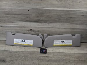 2014-2021 BMW M2 Gray Sun Visor Set (Used OEM)