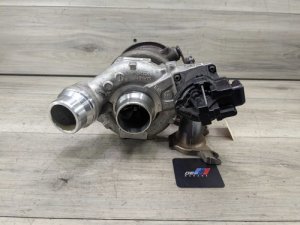 2018-2024 BMW X3 Black Turbocharger with Exhaust Manifold (Used OEM)