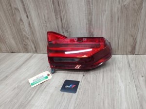 2016-2019 BMW 750i Gray Rear Left Driver Inner Trunk LED Tail Light (Used OEM)