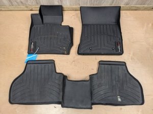 2015-2018 BMW X4 Black All-Weather Floor Mat Set (Used OEM)