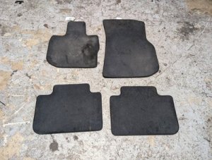 2019-2024 BMW X4 Blue Carpet Floor Mat Set (Used OEM)