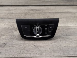 2018-2021 BMW X3 Black Headlight Switch Control Panel (Used OEM)