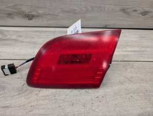 2007-2010 BMW 335i Black Right Rear Light In Trunk Lid (Used OEM)