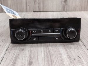 2010-2017 BMW 528i Black Rear AC Heater Climate Control Switch (Used OEM)