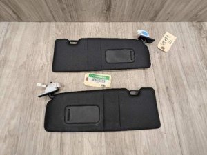 2016-2021 BMW M2 Black Sun Visor Set (Used OEM)