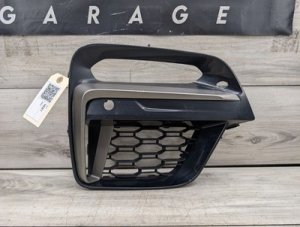 2018-2021 BMW X4 Black Front Right Bumper Grille for M Package (Used OEM)