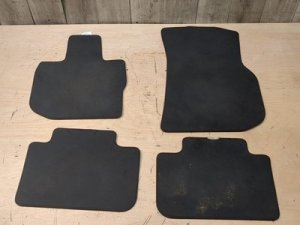 2019-2025 BMW X4 Black Carpet Floor Mat Set (Used OEM)