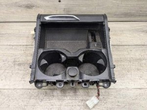 2011-2017 BMW X3 Black Center Console Cup Holder (Used OEM)