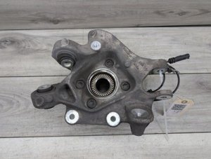 2019-2024 BMW X4 Black Rear Left Wheel Carrier with Hub and Bearing (Used OEM)