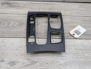 2015-2019 BMW X6 Black Center Console Upper Trim Panel (Used OEM)