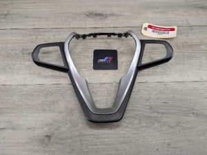 2020-2025 BMW X6 Gray Steering Wheel Decor Trim Cover (Used OEM)