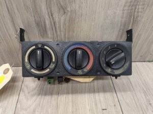 1996-2002 BMW Z3 Red Manual A/C Heater Climate Control Switch Panel (Used OEM)