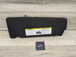 2017-2023 BMW 528i Black Right Interior Sun Visor Anthracite (Used OEM)