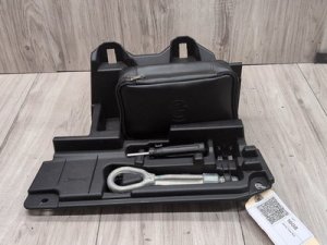 2015-2020 BMW 428i Blue Trunk Tool Kit Holder (Used OEM)